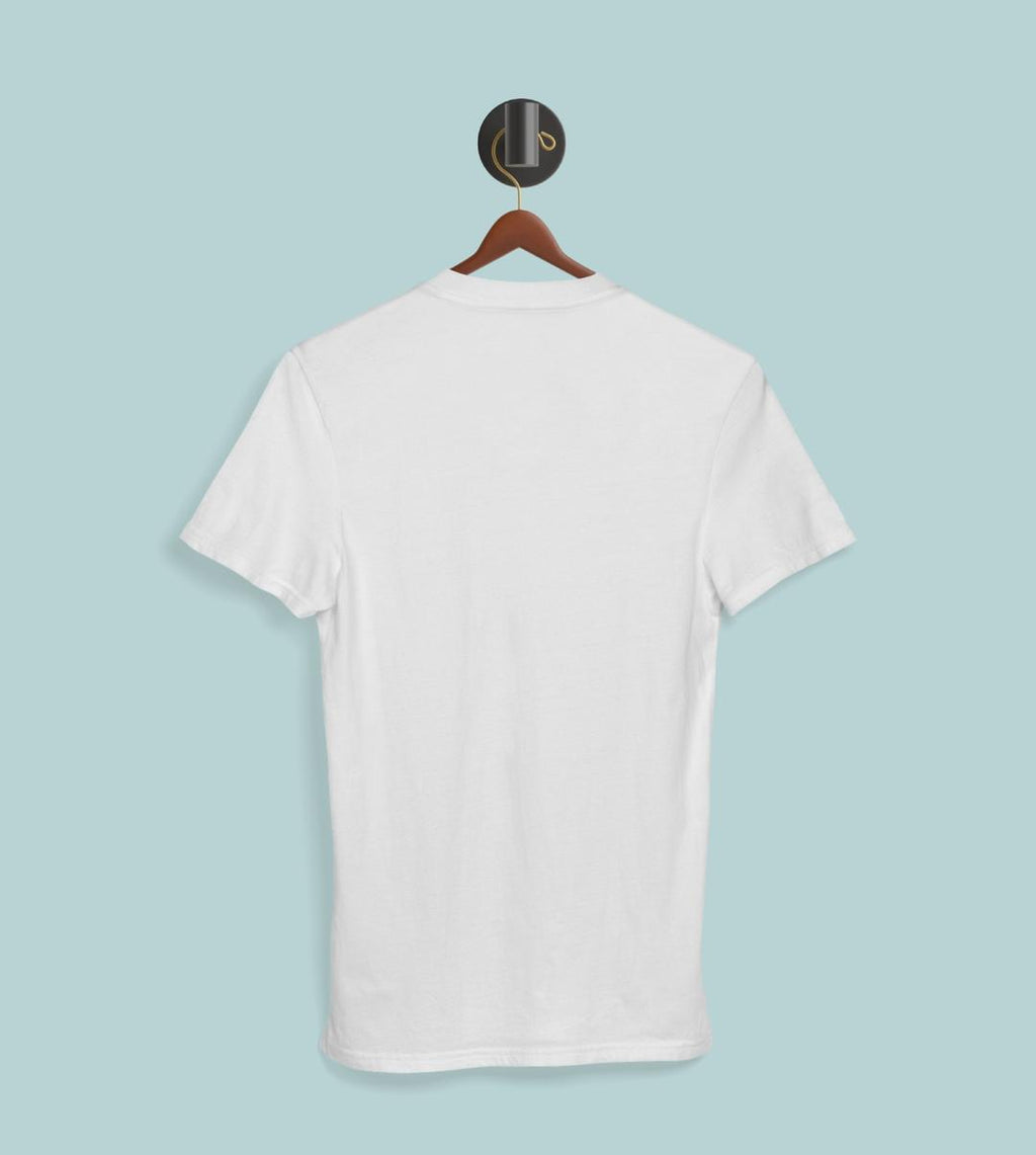 WYPO Cool T-Shirt for Man Grapchic Tee - Crewneck, White